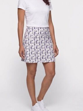 GG Blue Women's Golf Skirt - White and Purple size‎ XS